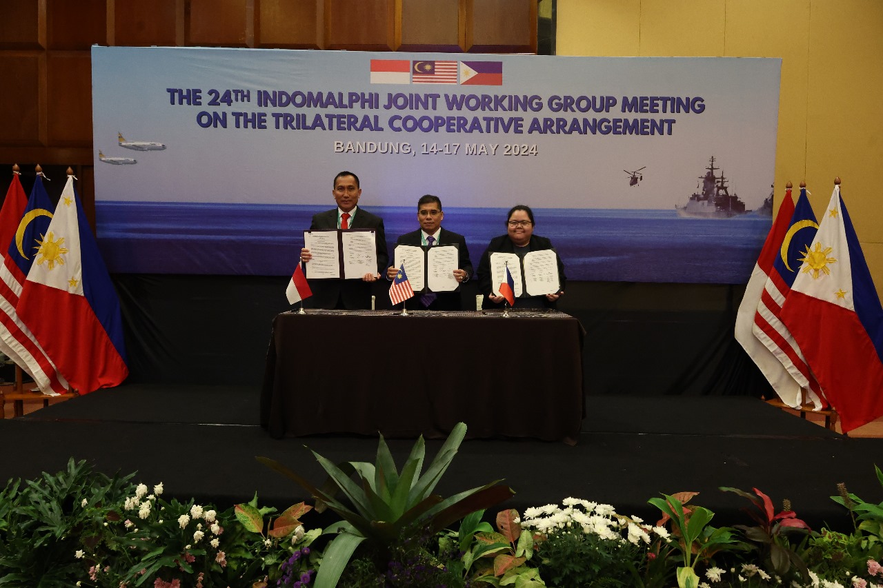 Kemhan RI Jadi Tuan Rumah “24th INDOMALPHI Joint Working Group Meeting on the Trilateral Cooperative Arrangement”