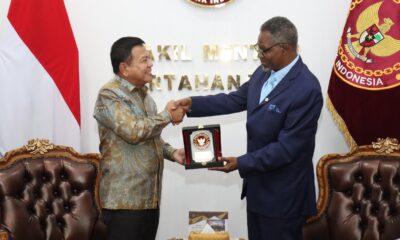 Wamenhan M. Herindra Menerima Kunjungan Kehormatan Kepala Delegasi Regional ICRC