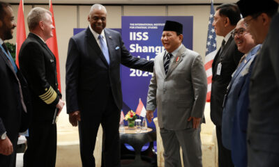 Menhan Prabowo Bertemu Menhan AS Lloyd Austin, Bahas Penguatan Kemitraan