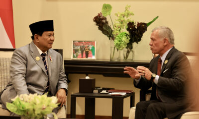 Menhan Prabowo dan Raja Yordania Duduk Bersama Lagi Usai KTT, Bahas Peningkatan Bantuan untuk Gaza