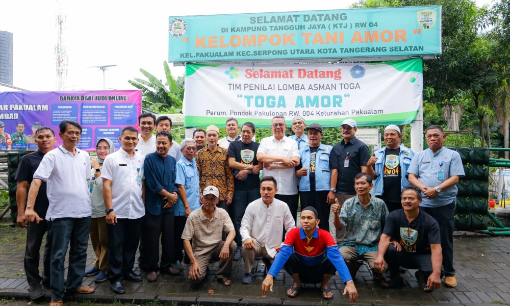 Benyamin Davnie Dorong KTNA Tangsel Bersama Jaga Ketahanan Pangan