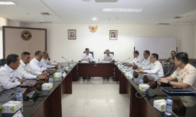 Biro Humas dan Puslaik Kemhan Laksanakan Taklimat Awal Pengawasan Post Audit Program Kerja dan Anggaran TA. 2023