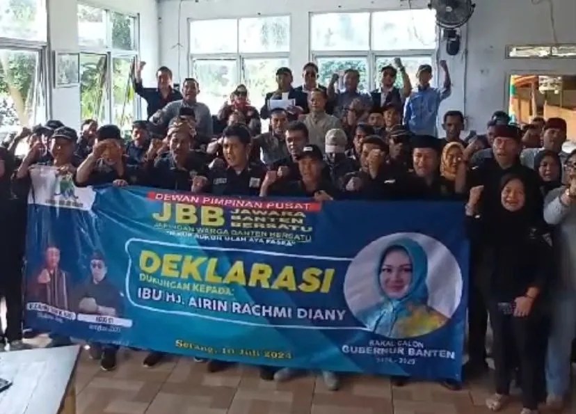 Jawara Banten Deklarasikan Dukungan Untuk Airin Rachmi Diany di Pilkada Banten