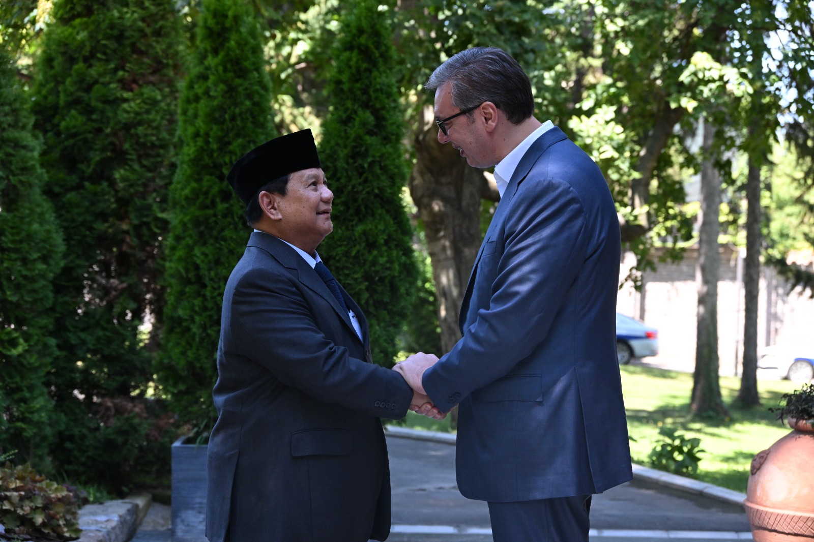 Menhan Prabowo Bertemu Presiden Serbia, Bahas Peningkatan Kerja Sama