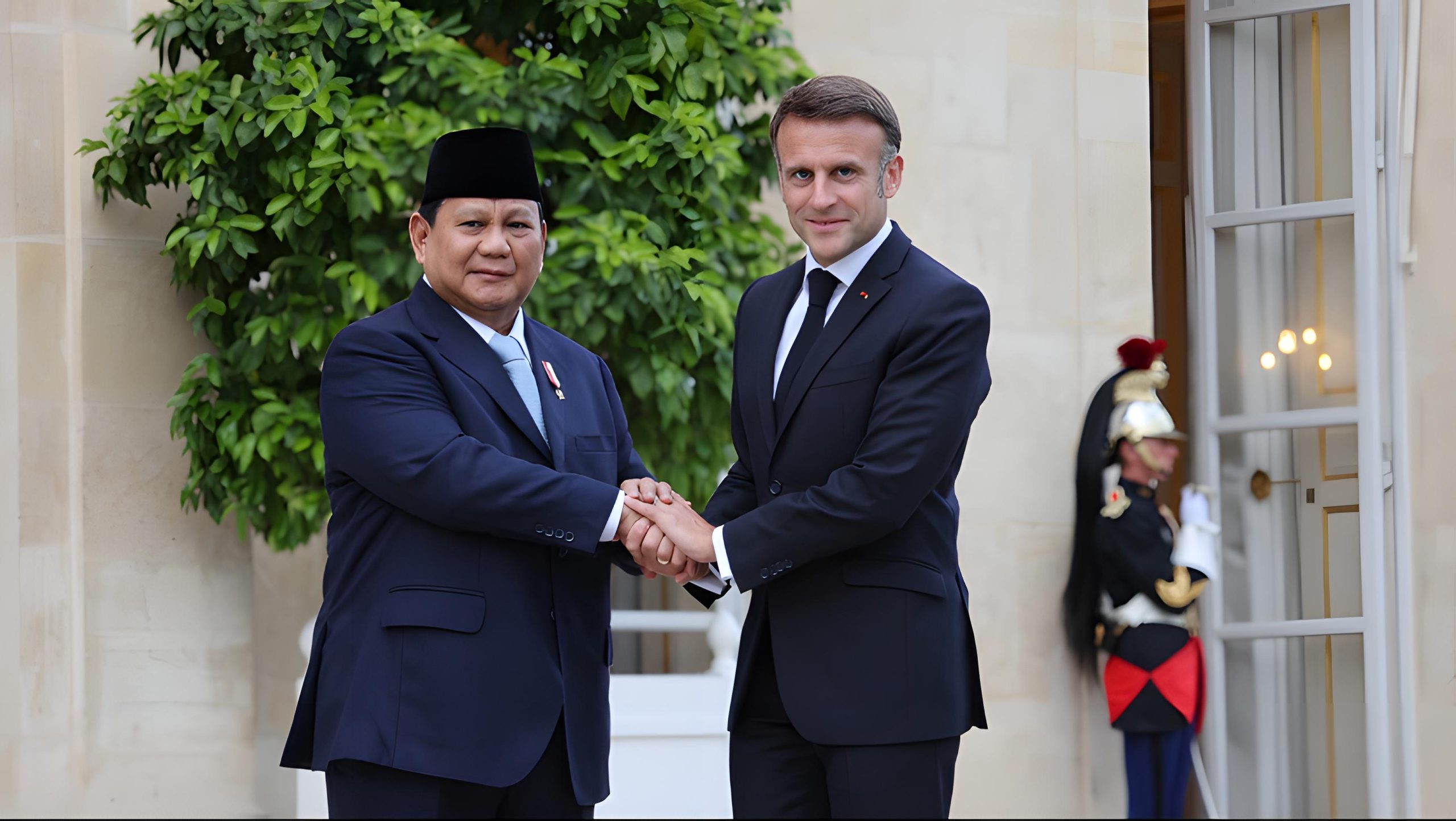 Menhan Prabowo Kunjungan Kerja ke Prancis, Temui Presiden Macron