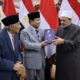 Menhan Prabowo Sambut Grand Syekh Al Azhar Prof. Ahmed di Kemhan
