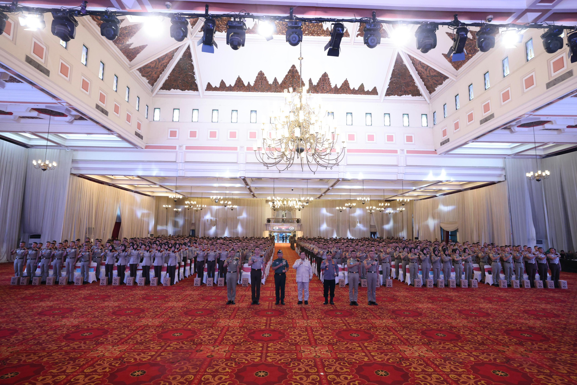 Menhan Prabowo ke Capaja TNI-Polri: Kita Butuh Tentara yang Kuat, Kepolisian yang Hebat