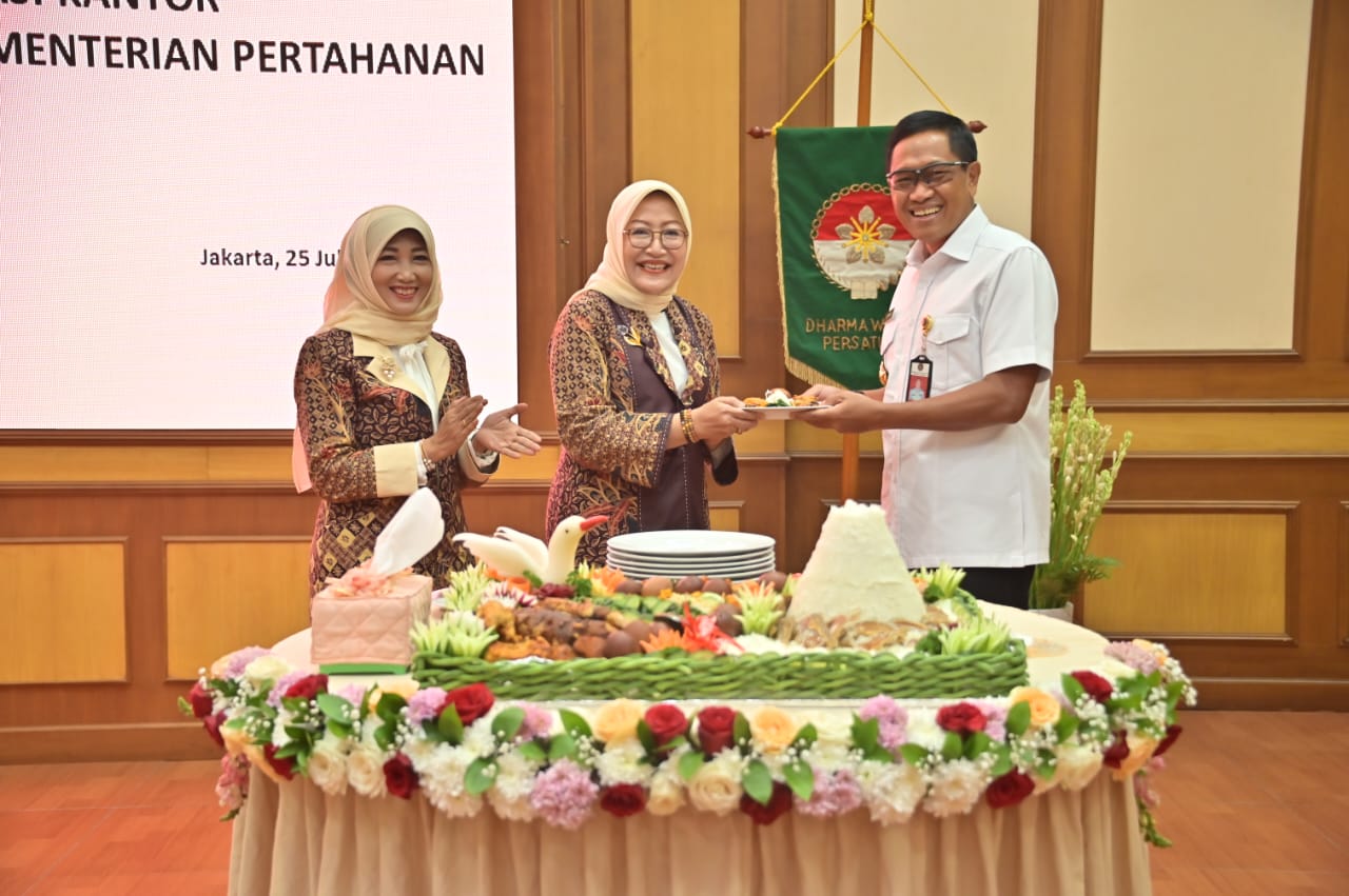 Plt. Sekjen Kemhan Hadiri Peresmian Renovasi Kantor Dharma Wanita Persatuan Kementerian Pertahanan RI