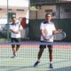 Plt. Sekjen Kemhan Kembali Mengikuti Pertandingan Babak Penyisihan Tenis Lapangan POR Kemhan