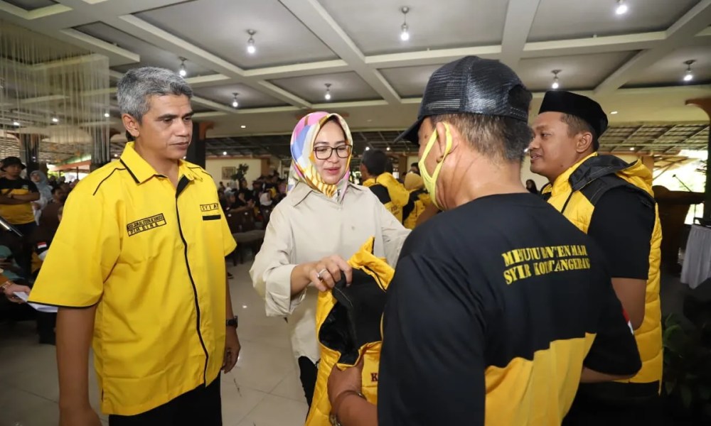 Relawan di Kota Tangerang Deklarasi Dukung Airin Rachmi Diany di Pilkada Banten