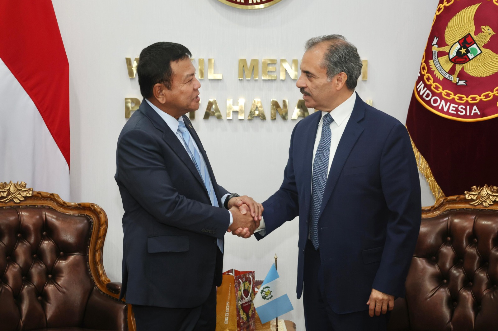 Wamenhan M. Herindra Terima Kunjungan Kehormatan Dubes Guatemala