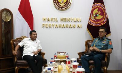 Wamenhan RI M. Herindra Terima Kunjungan Sesjen Wantannas