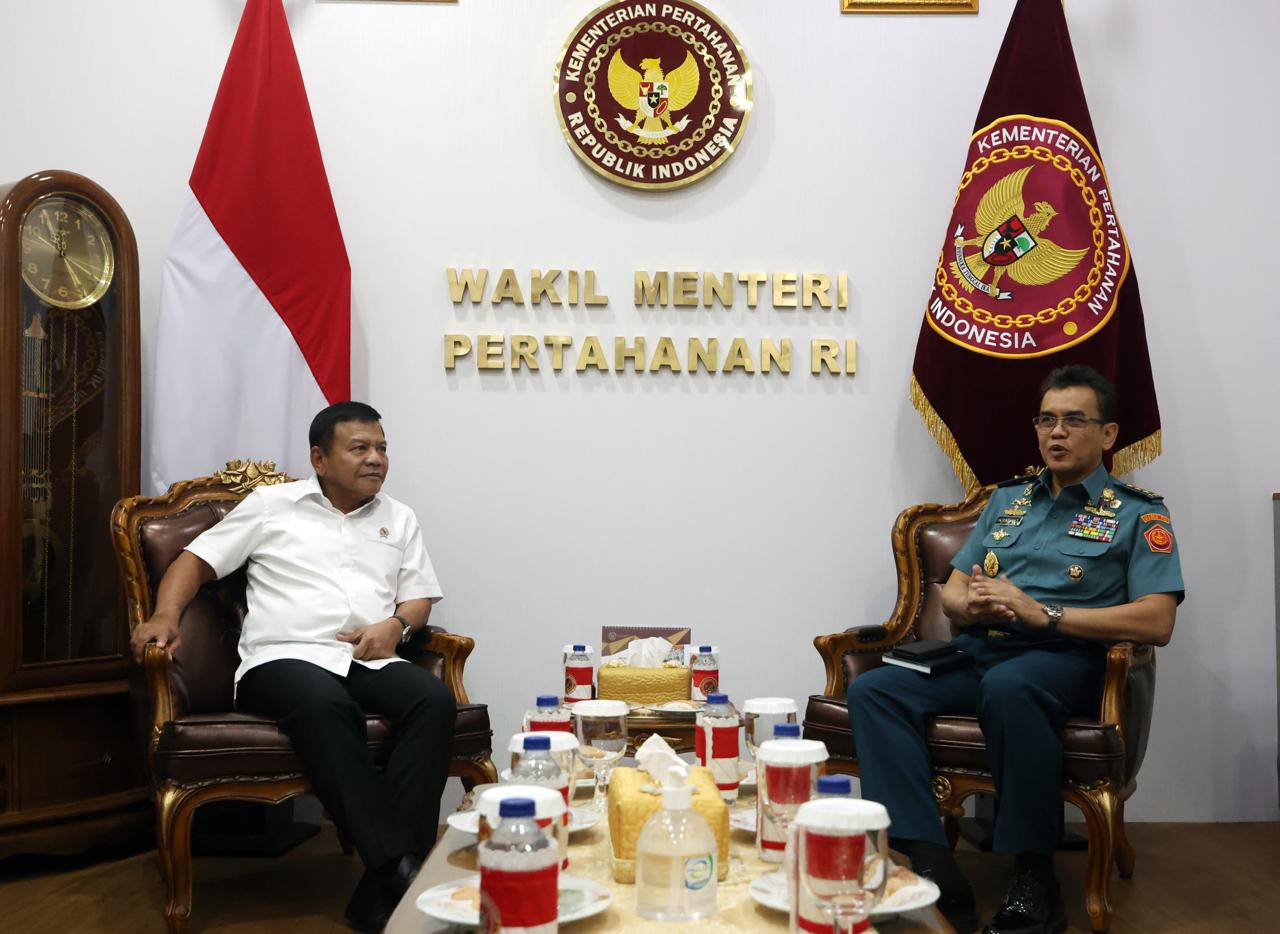 Wamenhan RI M. Herindra Terima Kunjungan Sesjen Wantannas