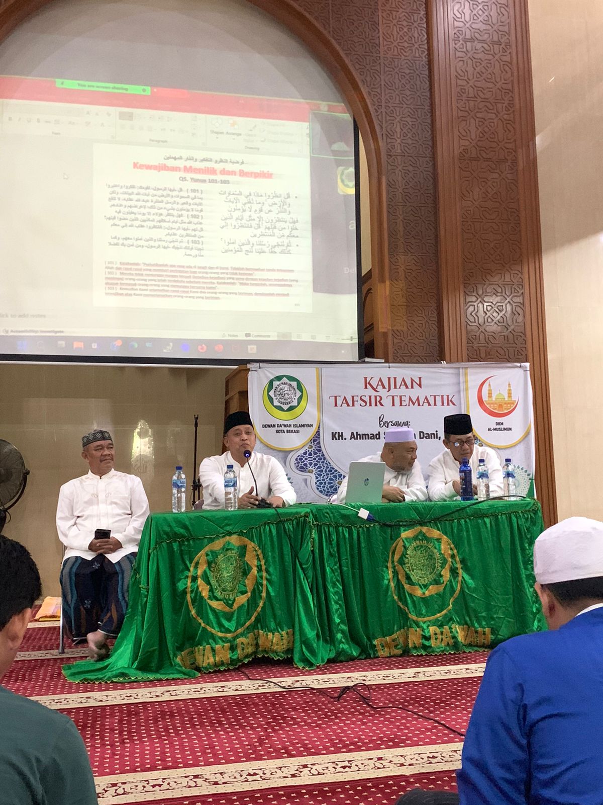 Ketua ICMI Orda Kota Bekasi Hadiri Kajian Tafsir Tematik