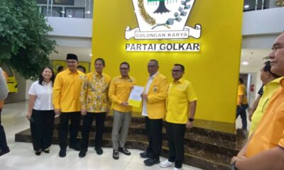 Benyamin Davnie-Pilar Saga Ichsan Resmi Diusung Partai Golkar di Pilkada Tangsel 2024