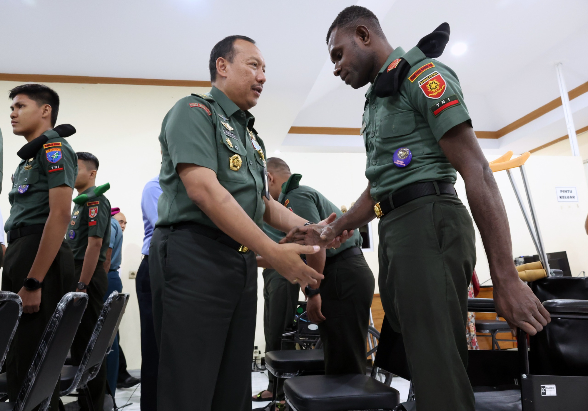 Kapusrehab Kemhan Buka Rehabilitasi Terpadu Penyandang Disabilitas Personel TNI dan PNS Kemhan Tingkat Terampil