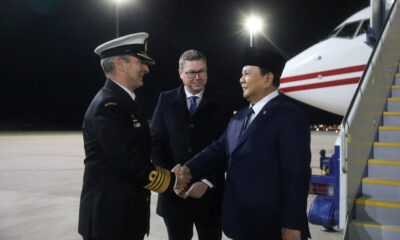 Kunker ke Australia, Menhan Prabowo Tiba di Canberra