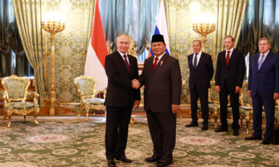 Menhan Prabowo Melakukan Pertemuan dengan Presiden Rusia Vladimir Putin, di Rusia