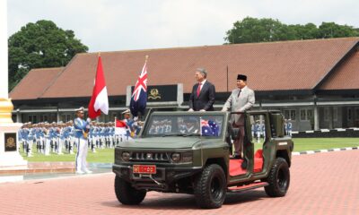 Menhan Prabowo Tanda Tangani Perjanjian Kerja Sama Pertahanan RI-Australia di Akmil Magelang
