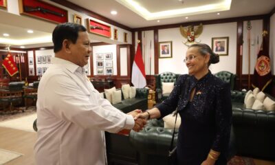 Menhan Prabowo Terima Kunjungan Dubes AS di Kemhan