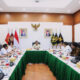 Plt. Sekjen Kemhan Pimpin Rapat Laporan Kemajuan Rencana Pelaksanaan Indo Defence 2024 Expo & Forum