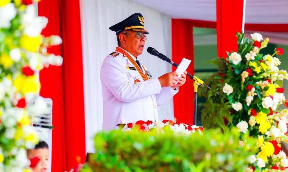 Upacara HUT ke-79 RI, Benyamin Davnie Sampaikan Capaian Pemkot Tangsel Selama Tahun 2024
