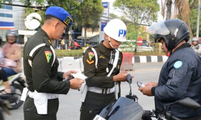 Biro Umum Setjen Kemhan Tertibkan Kendaraan Bermotor Pelat Dinas Kemhan