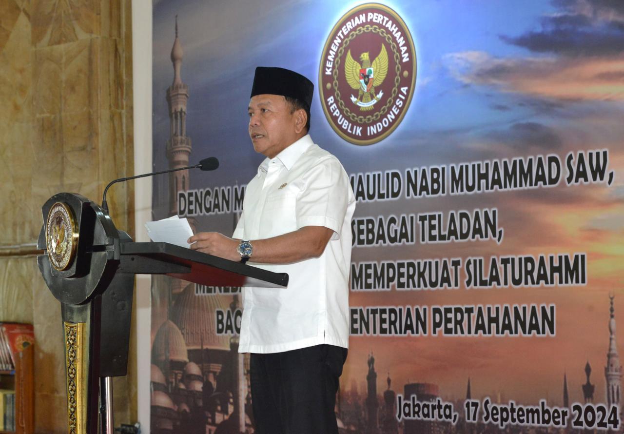 Kemhan Gelar Peringatan Maulid Nabi Muhammad SAW Tahun 1446H/2024 M