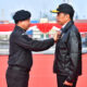 Menhan Prabowo Dampingi Presiden Jokowi di Penyematan Brevet Hiu Kencana dan Sailing Pass Alutsista TNI AL