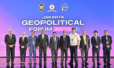 Mewakili Menhan Prabowo, Wamenhan Beri Keynote Speech Dalam Jakarta Geopolitical Forum VIII/2024