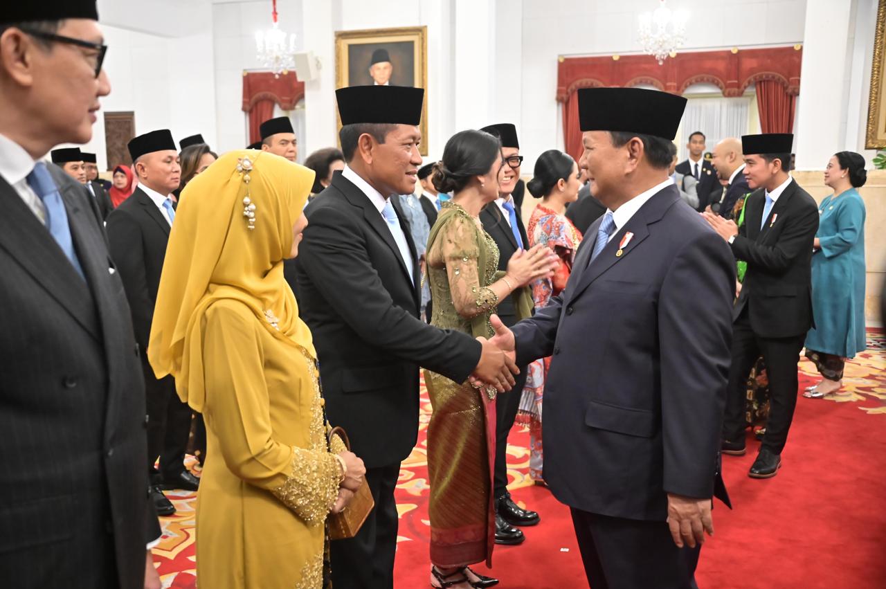 Donny Ermawan Taufanto Resmi Dilantik Sebagai Wakil Menteri Pertahanan RI