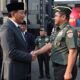 Menhan Sjafrie Kunjungan Kerja ke Mabes AD