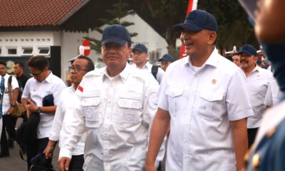 Menhan Sjafrie dan Wamenhan Donny Ikuti Retreat Kabinet Merah Putih di Lembah Tidar, Magelang