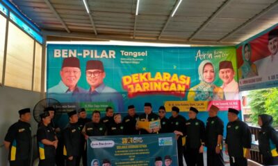 Pendekar di Tangsel Dukung Airin Rachmi Diany-Ade Sumardi dan Benyamin Davnie-Pilar Saga Ichsan