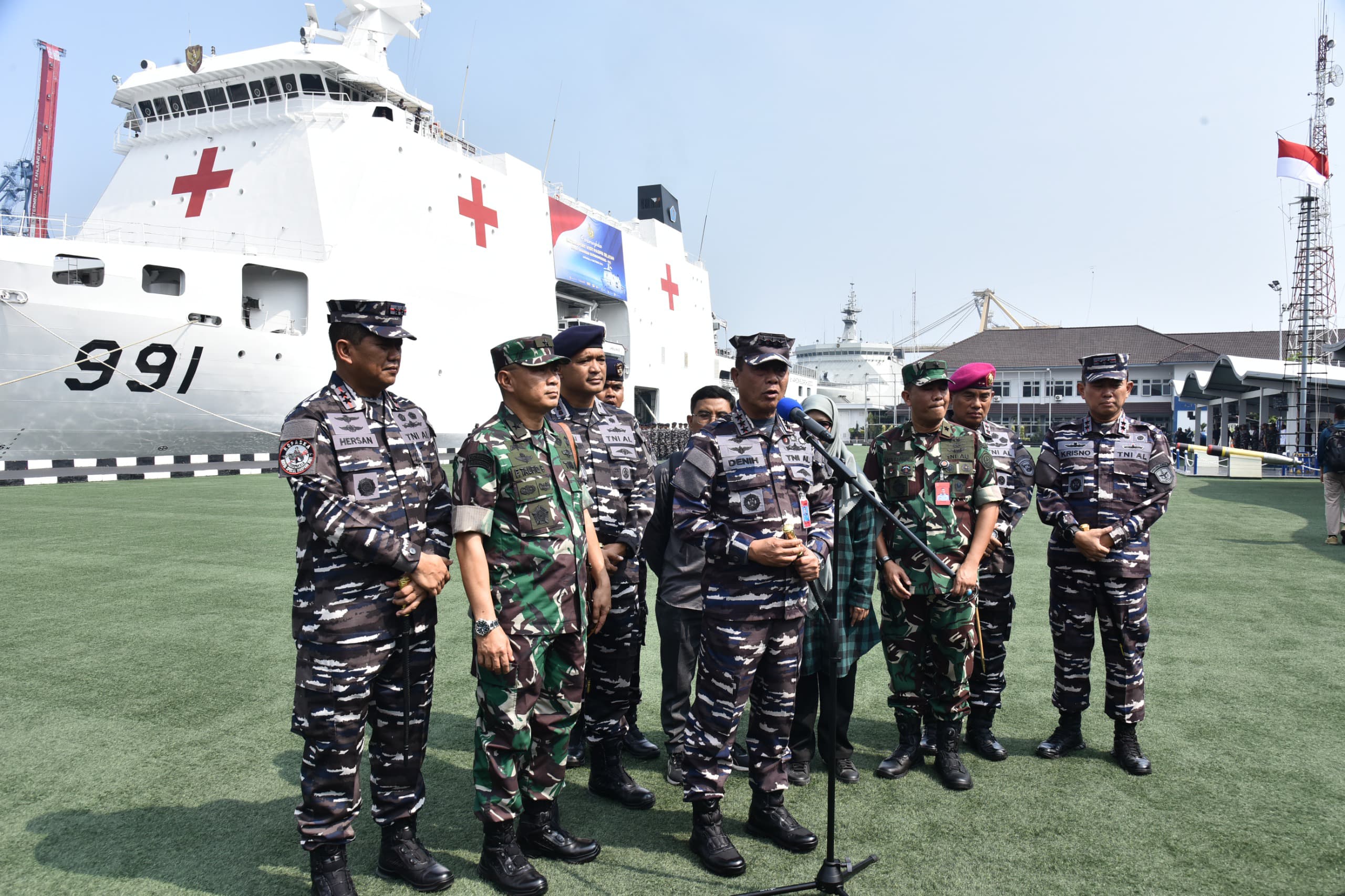 TNI AL Berangkatkan Satgas Port Visit 2024 Ke Negara Kawasan Pasifik Selatan