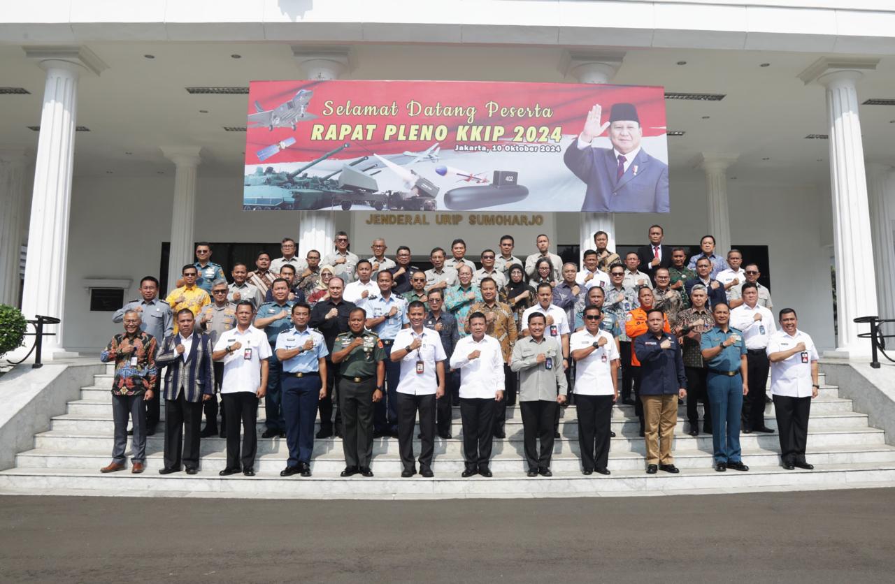 Wakili Menhan Prabowo, Wamenhan M. Herindra Pimpin Rapat Pleno KKIP 2024