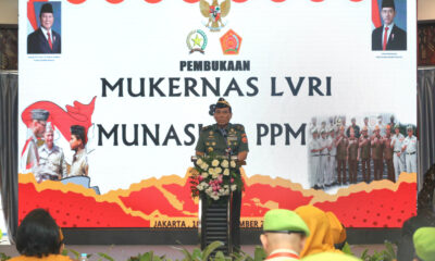 Dirvet Ditjen Pothan Kemhan Hadiri Pembukaan Mukernas LVRI dan Munaslub PPM 2024