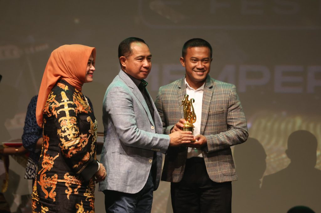 Karo Humas Hadiri Malam Penganugerahan Military Short Movie Festival 2024