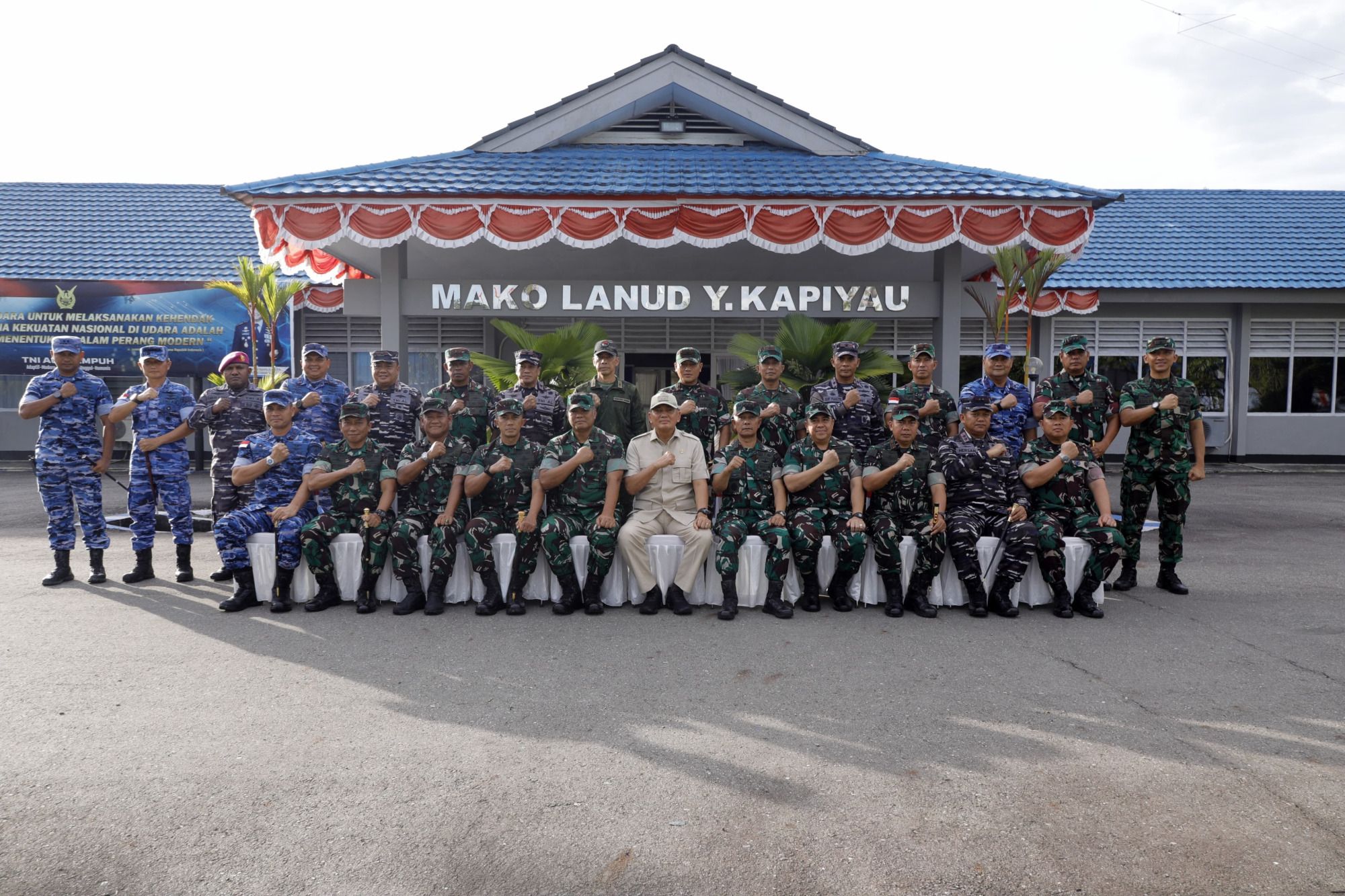 Menhan Sjafrie Sjamsoeddin Berikan Briefing kepada Panglima dan Komandan Satuan TNI di Papua