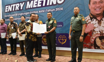 Sekjen Kemhan Hadiri Entry Meeting Pemeriksaan Tahun Anggaran 2024 pada Satuan Kerja Daerah/Wilayah