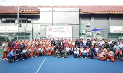 Sekjen Kemhan Pimpin Pembukaan Pertandingan Tenis Lapangan Piala Menteri Pertahanan RI