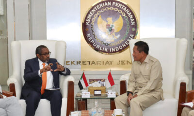 Wamenhan Terima Kunjungan Kehormatan Dubes Sudan untuk Indonesia, Bahas Peluang Kerja Sama