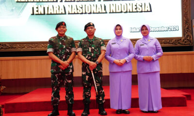 Empat Pejabat Kemhan Hadiri Pelaksanaan Laporan Korps dan Kenaikan Pangkat Pati TNI 