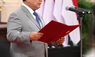 Menhan Sjafrie dan Wamenhan Donny Resmi Dilantik Presiden Prabowo Sebagai Pimpinan Dewan Pertahanan Nasional