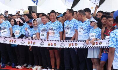 Wamenhan Ikuti Acara Air Force Run 2024 di Halim