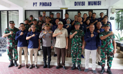 Menhan Sjafrie Kunjungi Fasilitas Produksi Munisi PT Pindad, Turen