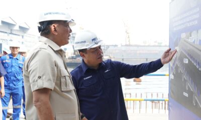 Menhan Sjafrie Kunjungi PT PAL Indonesia, Beri Arahan