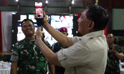 Presiden dan Menhan Sapa Ribuan Prajurit TNI di Papua