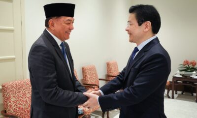 Usai Malaysia, Menhan Sjafrie Lanjutkan Kunjungan Kerja ke Singapura Temui PM Lawrence