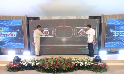 Wamenhan Resmikan Theater Merah Putih dan Launching Aplikasi One-Click Badiklat Kemhan